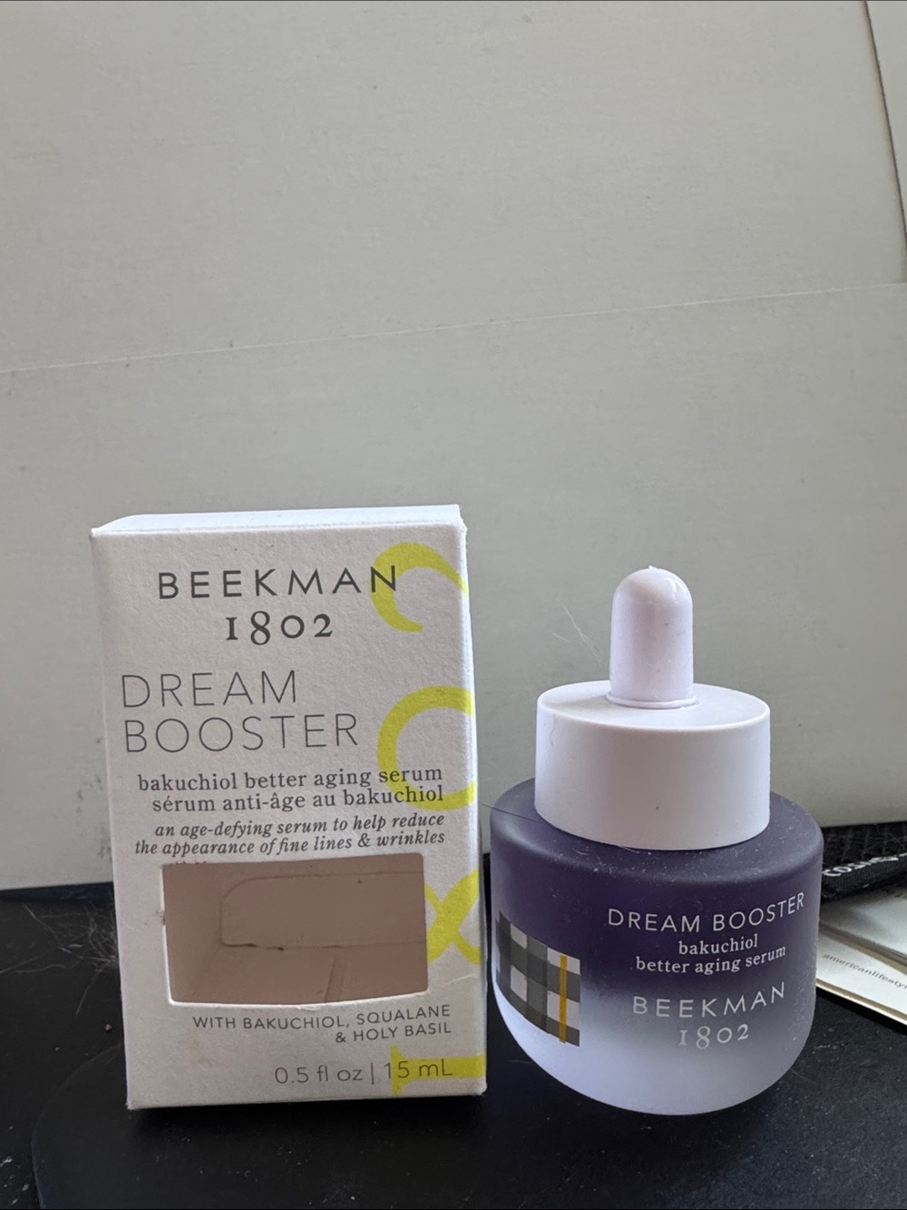 Beekman 1802 Dream Booster Bakuchiol Squalane Better Aging Serum 15ml new in box